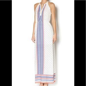 Lush Printed Maxi Dress Size Small